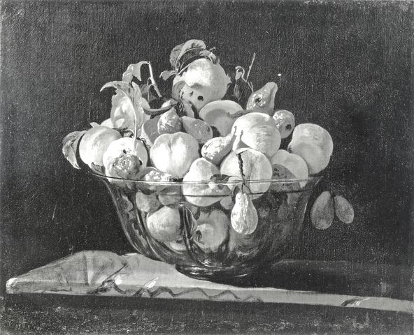 Museum of Fine Arts, Boston — Italian, 17th cy. Still life, peaches and pears — insieme